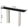 Lauren negro oro arroz base blanca 120*30*80