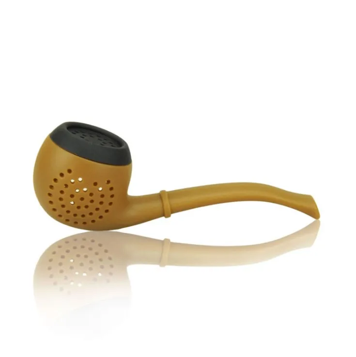 Силиконовая трубка для табака, чашка, ситечко для заваривания чая, оптовая продажа, фильтр