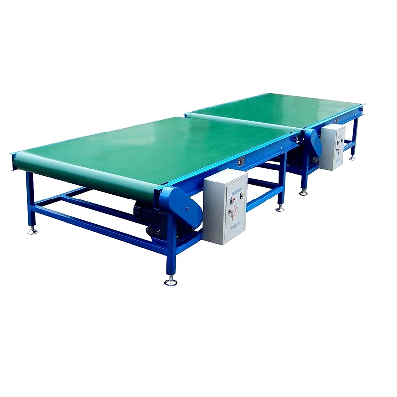 Hongrui Heavy Duty Constant Speed Pvc Belt Conveyor Green