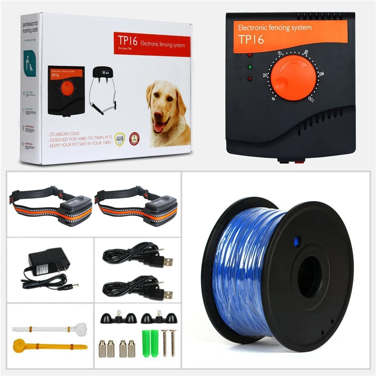 5 Levels Rechargeable Dog Shock Collar Electric Fence Upgraded Stable ...