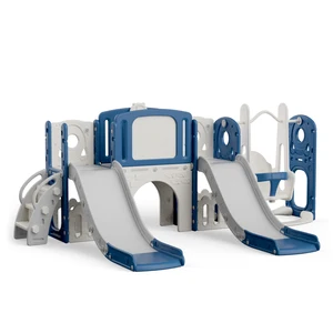 Factory Sale New Trend Kids Indoor Play Set-Fun & Safe Plastic Slide Swing for Toddlers for Residential Use