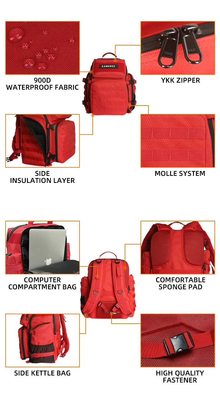 Wholesale Custom Gym Bodybuilding Lunch Cooler Bag 900d Waterproof