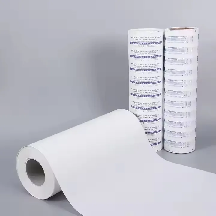 Custom Bond Paper Roll Puncture Tear Resistant Coated Blister Packaging for Medical Pharmaceutical Industry Custom Printing