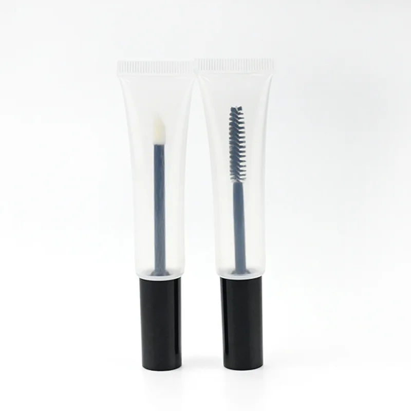 Custom 15ml Mascara Tube Packaging Plastic Empty Squeeze Cosmetics Lip