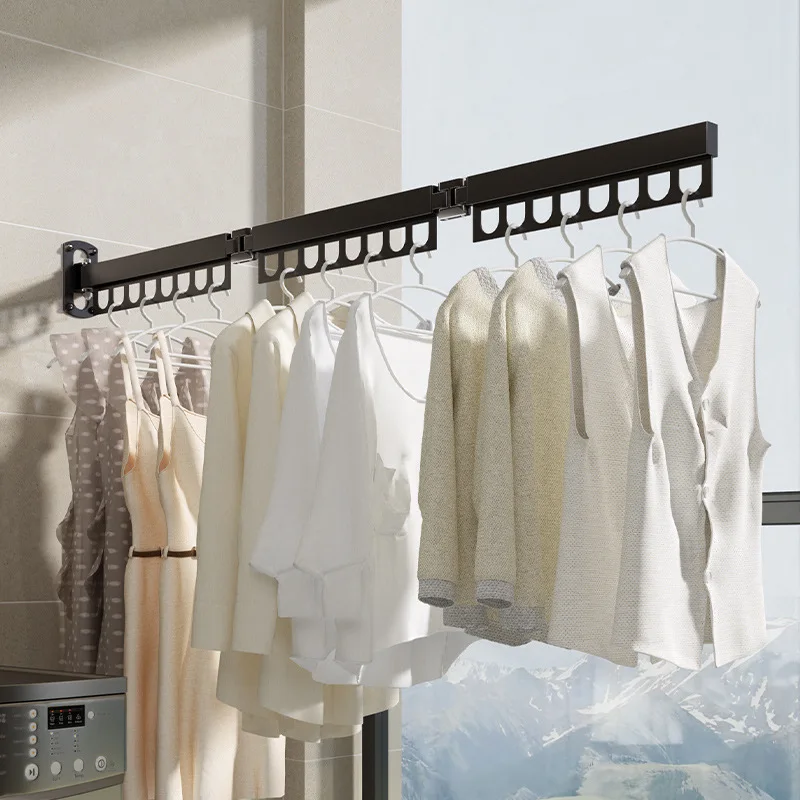 Wall-mounted Drying Rack Space-Saving Laundry Solution
