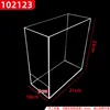 Acrylic storage basket 102123