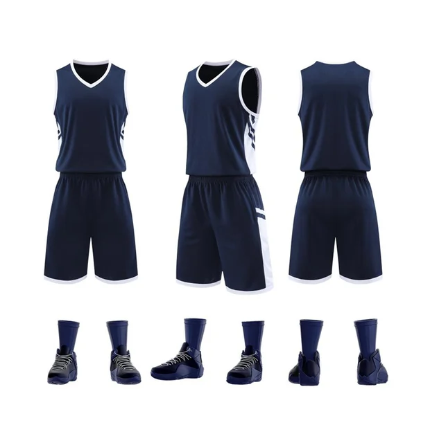 Men's Women's Basketball Jerseys Custom Print Logo Comfortable Breathable Double-Sided Quick-Dry Basketball Uniform for Winter