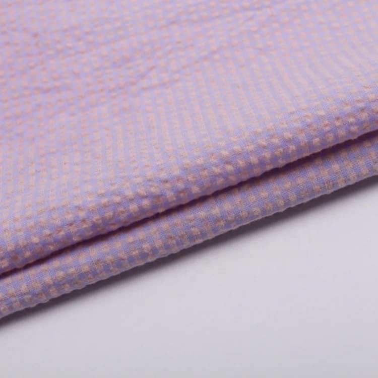 gingham jersey fabric