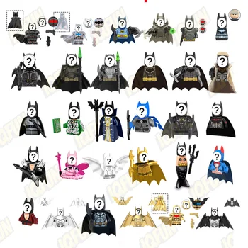 Superheros Minifigs Mini Figure Series Of Building Blocks Caped Crusader Image Figures Assembled Toy Cute Toys Collector's Model