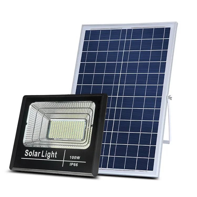 Wholesale and retail factory sell solar led outdoor flood light 100w led solar flood light