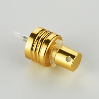 Hot Sale Fashionable 13 15 18 20mm Recyclable Visible Invisible Tube Perfume Crimp Crimpless Gold Aluminium Pump Fine Mist Spray