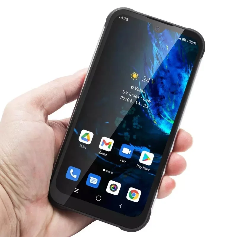 2025 4G Rugged Smartphone NFC Dual Band WiFi MT6761 Quad Core Android 12 3GB 32GB LTE GSM HD Screen Gaming Shockproof Features