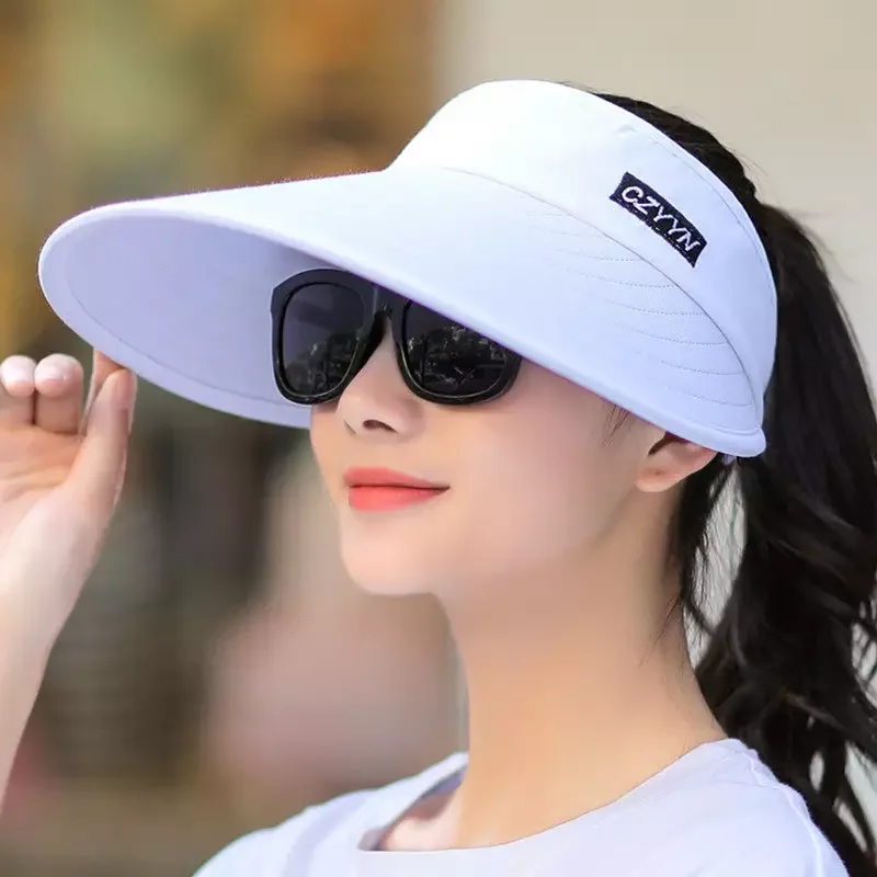 Sun Sun Visor Cap Brim Uv Hat Fashion Designer Best Women Foldable ...