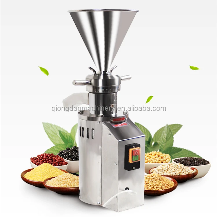 Vertical Colloid Mill Stainless Steel Stator and Rotor Colloid Mill Peanut Butter Production Line Peanut Sesame Grinder - Image 4