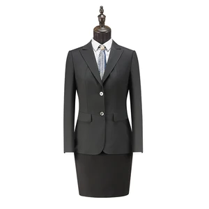 Blue  Professional Suit Suit Top and Pants Factory Wholesale OEM and ODM Orders NY5051-1