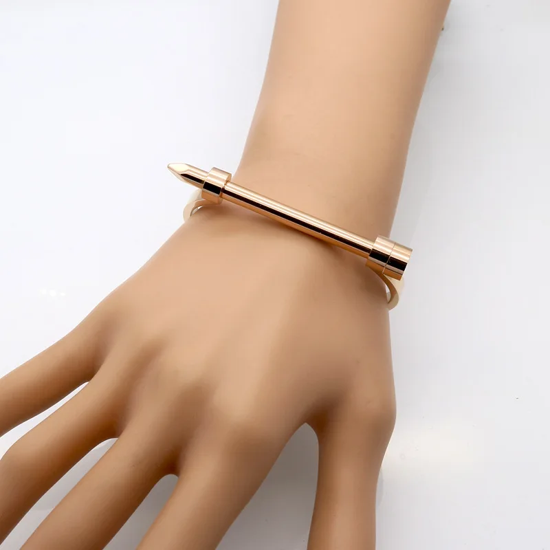 Stackable Stainless Steel Bracelets Elegant Durable