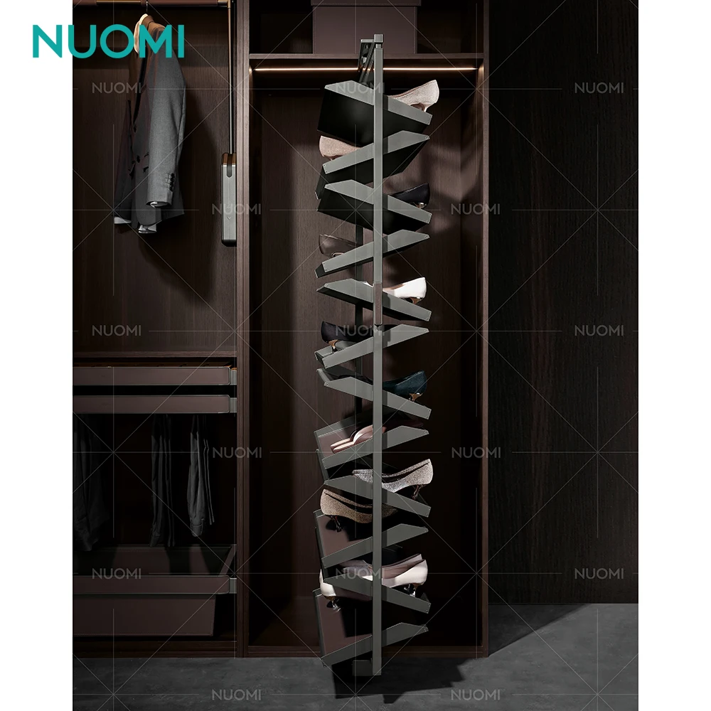 Porta Cinture 6 Ganci Yuannee - Organizzatore Armadio Girevole 360&deg;