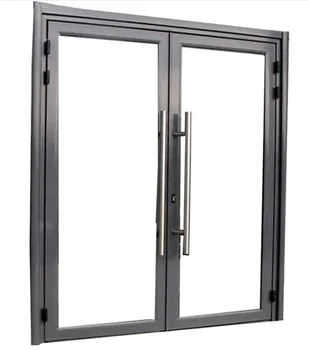Thermal Break Insulated new products energy efficient Inward inner open triple glass fire rated glass exterior front entry doors