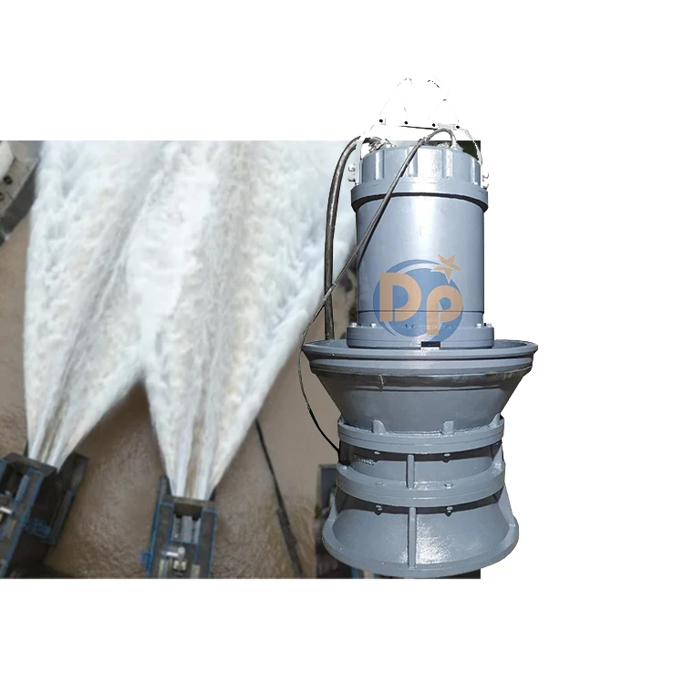 Submersible Axial Flow Irrigation Axial Flow Propeller Submersible Water Pump Floating Submersible Horizontal Aixal Flow Pump