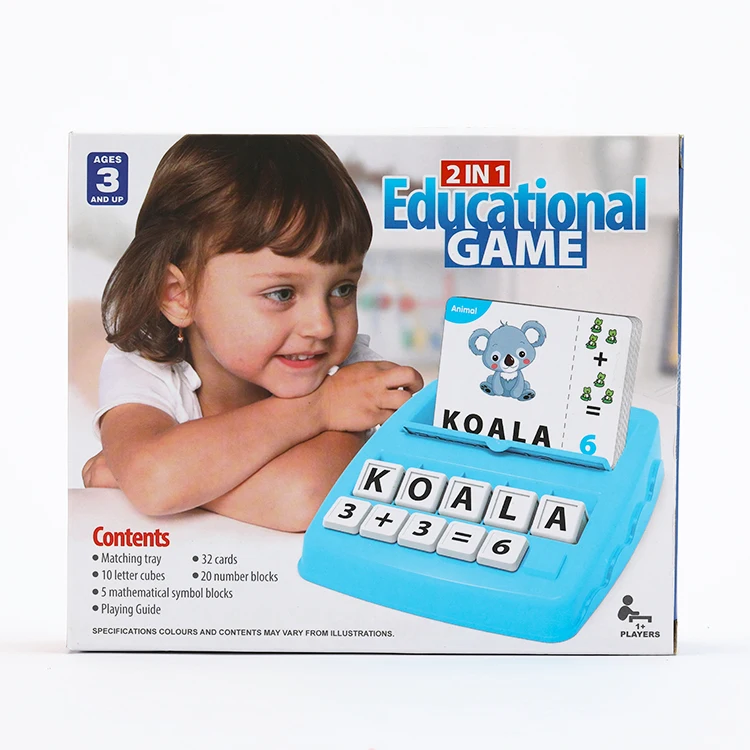 Детский сад, подходящие буквы, слова, орфография, подсчет, математические игры, машина, домашний чоол, дошкольные обучающие игрушки