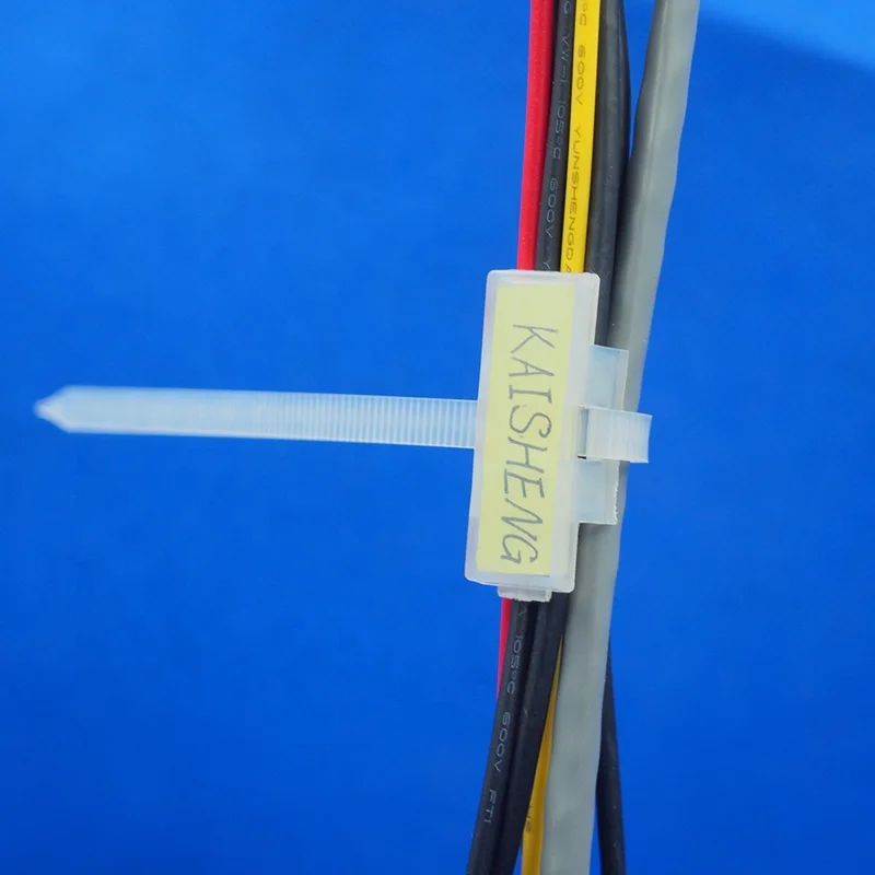 Fast Delivery Nylon Cable Tie with Marking  Easy Marker Plastic Cable Marker Printer
