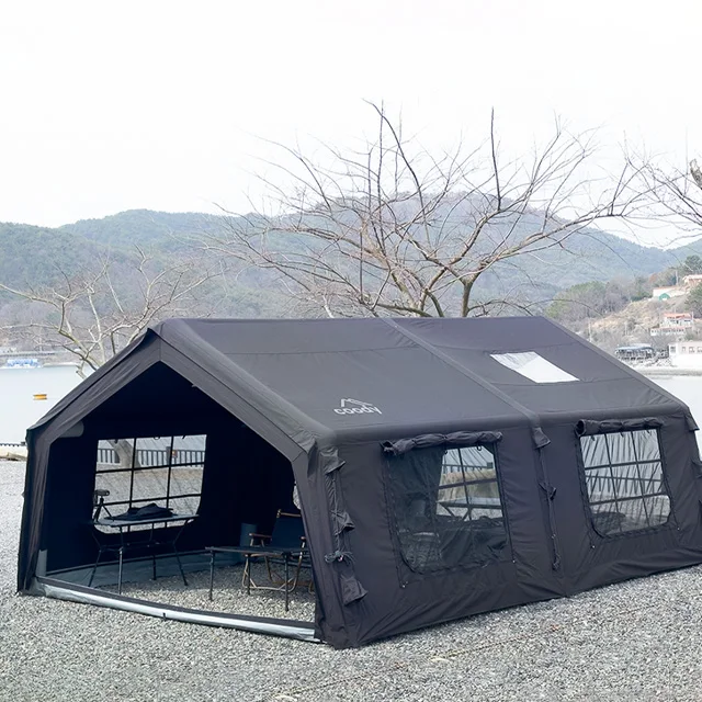 Coody Familia 17.2 エアテント - グレー大型キャンプ用UV保護