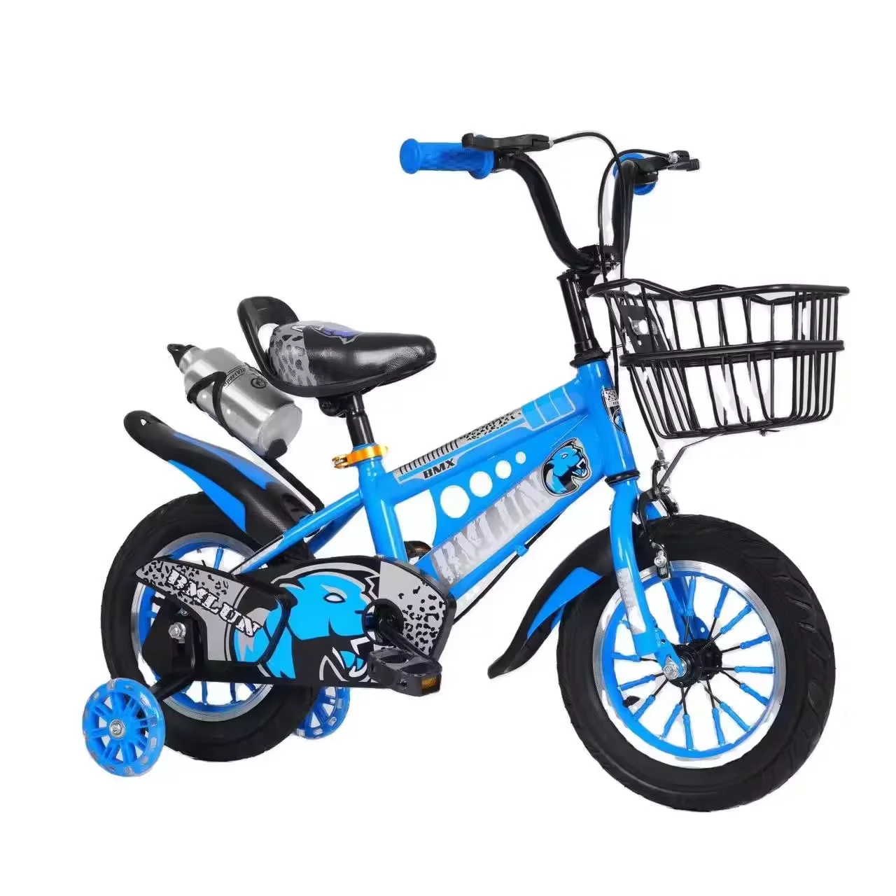 14 Zoll Buntes Gnstiges Kinderfahrrad fr 7-Jhrige