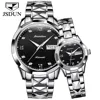 5 black dial silver strap