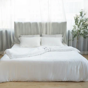 100% Natural Fiber Tencel Sheet Set, Silky Soft & Smooth tencel Lyocell Bedding Fabric