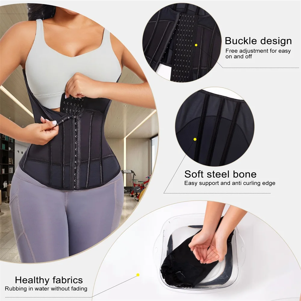 Wholesale Women Tummy Control Waist Wrap Corset Shapewear Belt Full Body Waist Trainer Shaper supplier