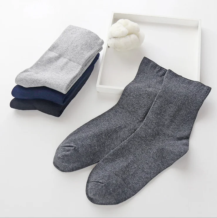 Diabetic Socks for Men: Non-Binding Cotton Diabetes Socks for Me