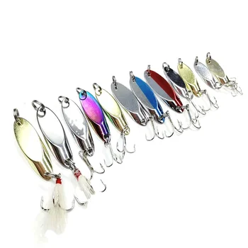 Hot Sale Surf Spoons 7g 1/4oz Kastaway High Flash Brass Fish Lure Surf Spoons Kastaway – Metal Jig – view 2