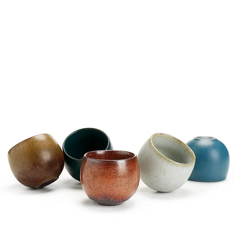 Sunddo Japanese Tea Cups Ceramic Teacup Mug Set of 2 10oz/300mL 