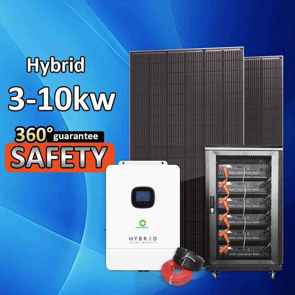 Solar Inside Light System of Solar Panels Thin Film for Solar Energy System Hybrid 5kw 10kw
