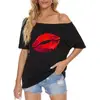 Black Red Lip