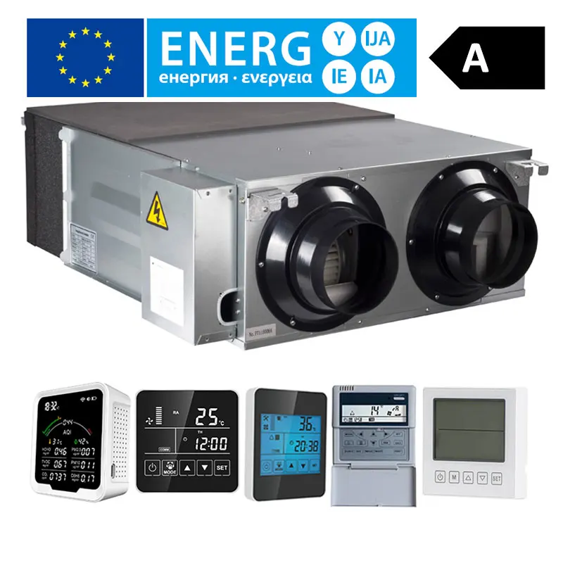 Energy Saving Ventilation air to air Sensible Heat Plate Heat Exchanger Manufacturer