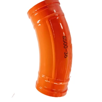 China Manufacturer Concrete Pump Twin Wall Elbow Concrete Pump Fitting Pipe Schwing Concrete Pump Outlet Elbow