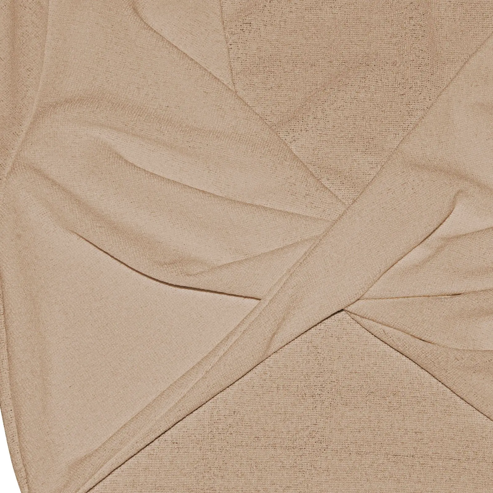 Manufacturer Autumn hot selling weave two pieces set  long trumpet sleeves tangle up deep-V collar solid crop top and mini skirt