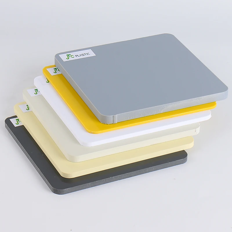 4x8 Rigid PVC Sheets Hard Solid Plastic Plate 1mm-60mm Thickness for Water Tank Equipment Smooth Surface Cutting Service