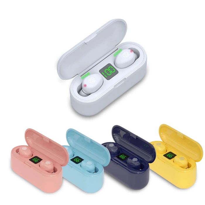 2025 Latest Factory Price F9 TWS Wireless Earphones Noise Cancelling