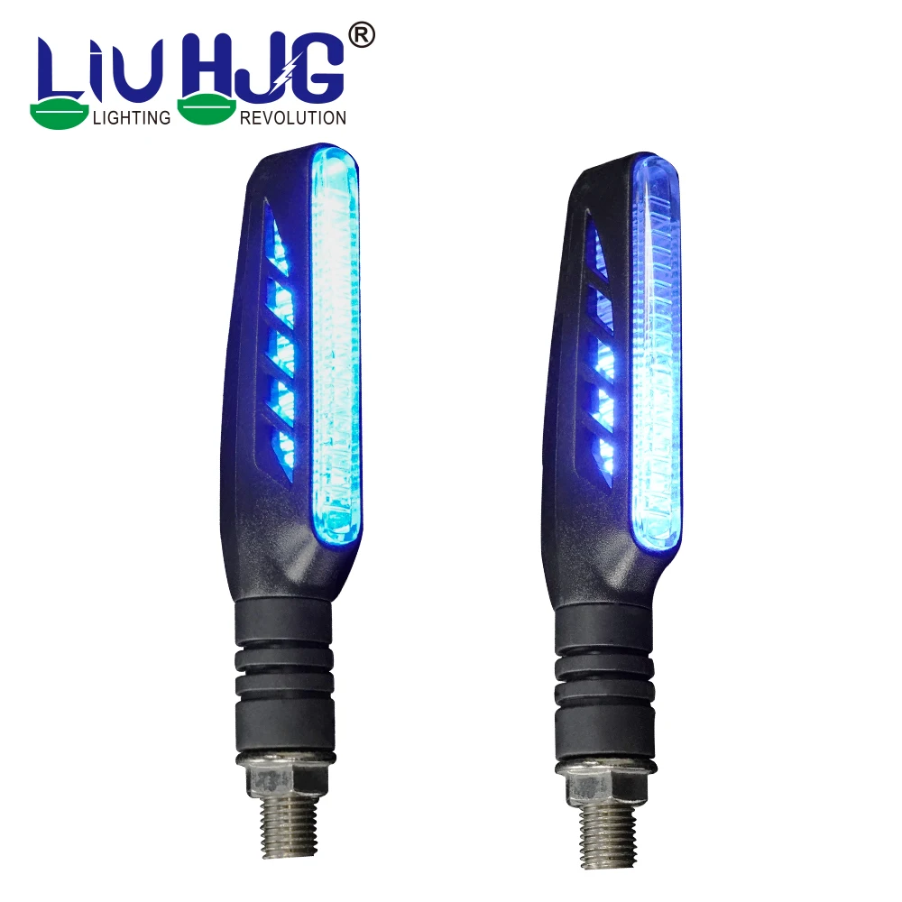 LiuHJG Chinese Motorcycle Indicator Universal Led Winker Lamp Motorcycle for Honda Yamaha Suzuki All Model
