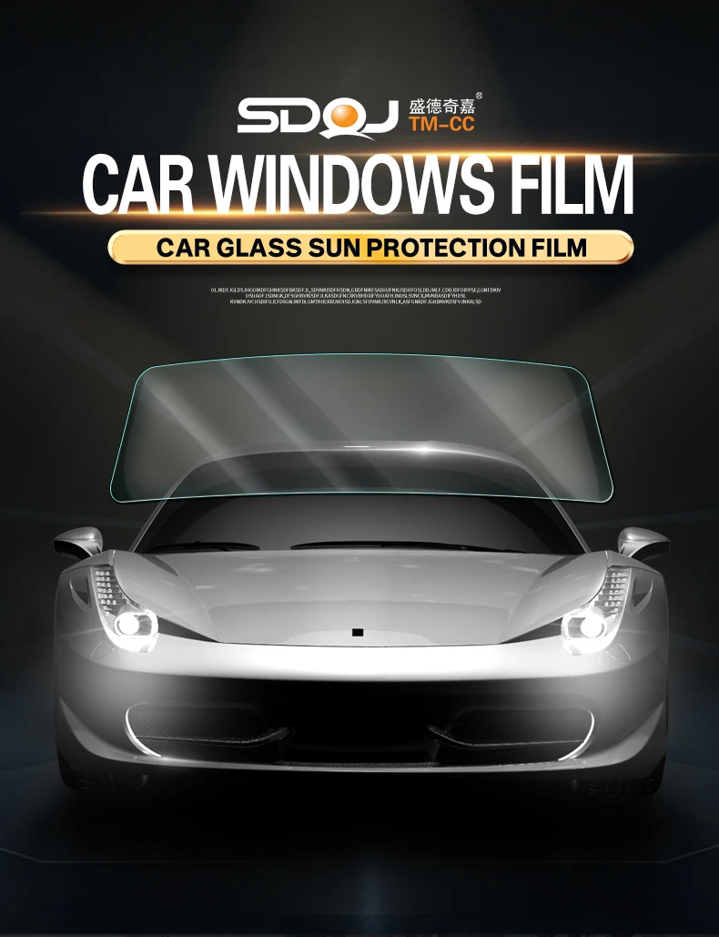 Removable Ceramic Chameleon Automotive Insulfilm Water Proof Rainbow