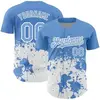 Light Blue White