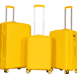 Factory Wholesale products waterproof PP trolley suitcase set Custom business travel vintage luggage bag hard suitcase