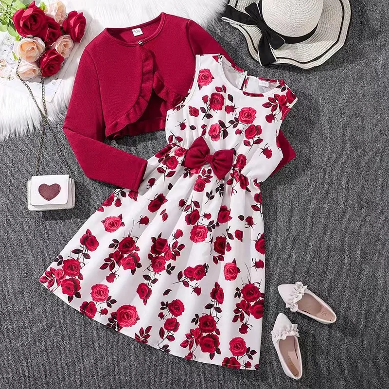 Летние платья для детей от 6 до 14 лет, оптовая продажа, одежда для подростков, одежда для девочек-подростков, Детские платья для девочек, платье