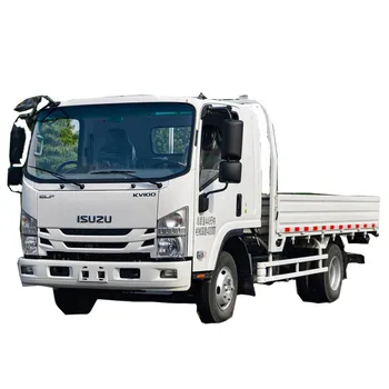 Isuzu Cargo Truck 4x2 120hp Lorry Truck Used Light Truck 88kw With ...