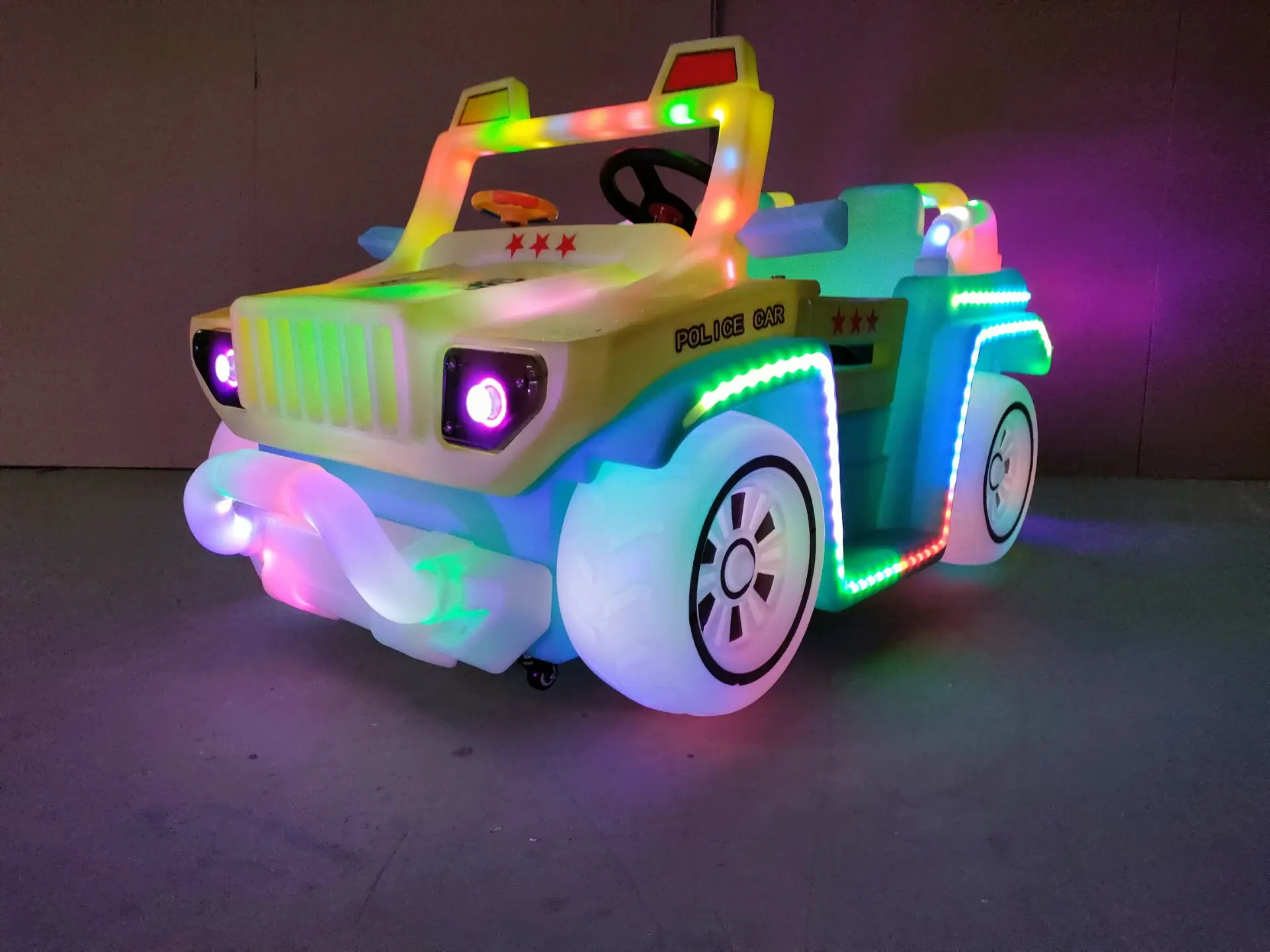 Ride On Car Amusement Park Attractive Kiddie Rides Entertainment