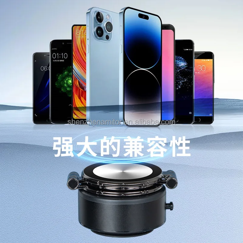 G2 Amitor 360 Degree Rotating Vacuum Adsorption Suction Car Magnetic Phone Holder Stable Screen Holder