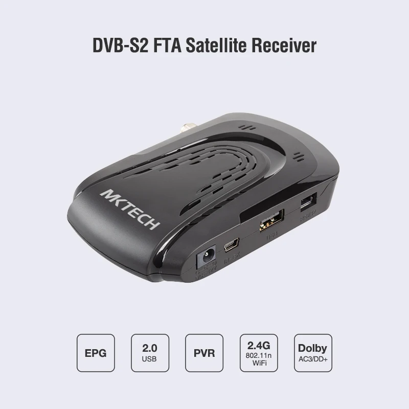 Спутниковый Ресивер Fta s02, телеприставка, спутниковый ресивер Hevc H265, Wi-Fi ресивер для ТВ, Hd телеприставка