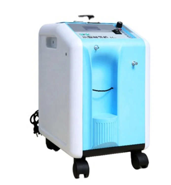 Portable 5LPM Medical Oxygen Concentrator for Home and Hotel Use New Condition with Core PLC Pump 220V